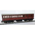 HORNBY MECCANO - BURGUNDY GUARD's COACH - TIN-P...