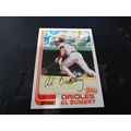 1982 Topps Card # 265A Al Bumbry Excellent-Mint...