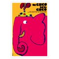 Spanish movie Poster 4 film"Red Circus ELEPHANT...