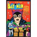 Batman vs Catwoman 1950s DC Comic Book Cover Ar...