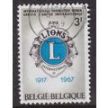 Belgium 1967 Lions Emblem 3f Fine Used SG 2004 VGC
