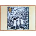 POSTCARD: CORONATION, 1953 - ROYAL WALL MOSAIC:...