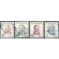 Portraits - Spain 1967 - F H - MiNr 1724/7