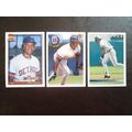 Three (3) Milt Cuyler Baseball Cards (See Pictu...