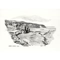 Art postcard Robin Hood’s Bay, North Yorkshire,...