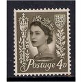 JerseyGB 1968 QE2 4d Olive sepia MM definitive ...