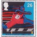 Great Britain 1991 Student Games 26p Hurdling U...