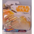HOT WHEELS STAR WARS ' yellow card ' X-WING FIG...