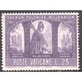 Vatican City 1966 - L25 - bluish - Poland's Chr...