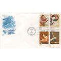 United States 1974 Postal Union Set of 2 FDC Wa...