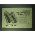 1940 Austin Reed Sea Island shirts Ad - Sea Isl...