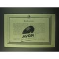 1940 Avon Silent Tyres Ad - Endeavour