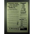 1950 Crane Union Bonnet Gates Ad - Moderately P...