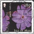 ISLE O MAN, FLOWER, Red Campion, black 2004, 28p