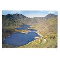 SNOWDON AND LLYN LLYDAW unused postcard J Arthu...