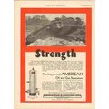 AMERICAN TANK EQUIPMENT CO 1930 Strength oil ga...