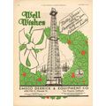EMSCO DERRICK EQUIPMENT CO 1930 Well Wishes Xma...