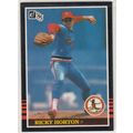1985 Donruss baseball card 83 Ricky Horton Rook...
