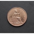 1962 Queen Elizabeth II Great Britain Bronze On...