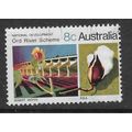 AUSTRALIA 1970 NATIONAL DEVELOPMENTS 8c ORD RIV...