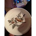 Little Bird On A Holly Bush Pin Dish