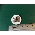 4 Chocolate Swiss Roll Slices 1:12th Dolls Hous...