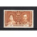 Bahamas - 1937 - 1½d Coronation (sg147) Mint Hi...