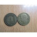 France Republic 1936 1 Franc Coin