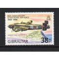 Gibraltar - 1998 - 38p RAF 80th Anniversary (sg...