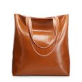 Women Genuine Leather Large Work Tote Bag Women...
