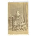 Victorian cdv photo elderly lady Mrs Fisher Bay...