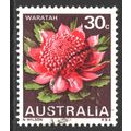 AUSTRALIA 1968: STATE FLORAL EMBLEMS - 30c WARA...