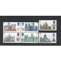 GB.British Architecture (1st series) set of 6.M...