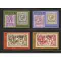 Nauru 138-141, 2976 First Postage Stamps, VF, C...