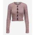 URBAN OUTFITTERS BDG Knitted Cropped Hem Cardig...
