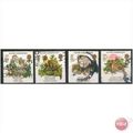 GB stamps 1986 used set - SG 1320-1323 - Nature...