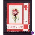 GIBRALTAR 1982 1/2P GIBRALTAR TOOTHED ORCHID SG...