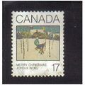 1980 canada christmas 17c f/u sg994