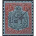 Bermuda 1927 SG89 2/6d Black & Carmine/Blue-Bla...