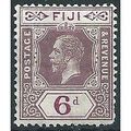 Fiji 1914 SG133 6d Dull & Bright Purple Mounted...