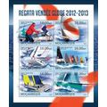 MOZAMBIQUE 2013 SHEET MNH REGATTA SPORTS DEPORT...