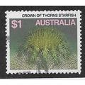 AUS 1979 $1.00 'CROWN OF THORNS STARFISH' FINE ...