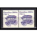 1897 1c Omnibus Very Fine MNH Dry Gum CNP Left ...
