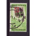 SOUTH AFRICA 1960 SG 180 6d UNION ARMS FINE USED#2