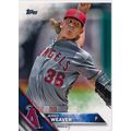 2016 Topps Baseball 174 Jered Weaver Los Angele...