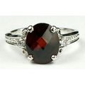 Mozambique Garnet, 925 Sterling Silver Ring, SR136