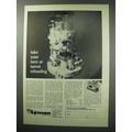 1963 Lyman All-American Turret Press Ad - Take Turn