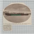 C2531) The Flat Iron FULHAM IX Collier Ship Bur...