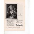 Baldwin Piano Company vintage Print Ad February...