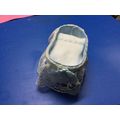 Blue Lacy Crib with Cream Lace 1:12th scale min...